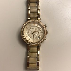 Authentic MICHAEL KORS gold women’s watch 39mm